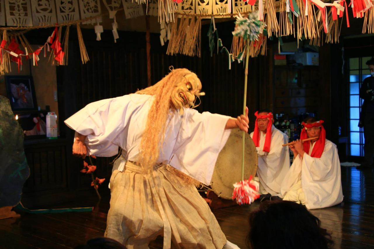 高千穗町 Kagura No Yakata酒店 外观 照片